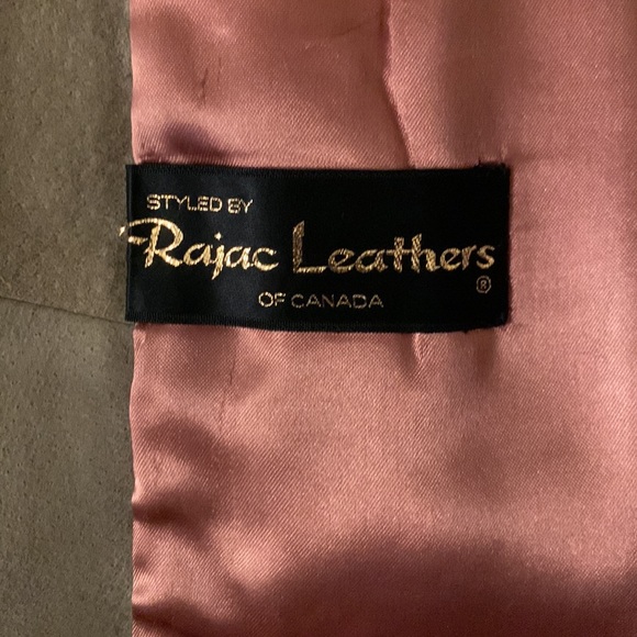 Vintage 70’s Rajac of Leathers of Canada suede coat with fur collar - Picture 9 of 9